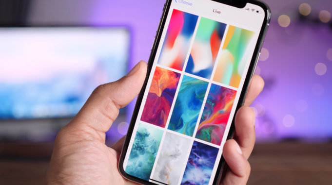 iOS 11.2 beta 2 obsahuje na iPhonu X nové dynamické a živé tapety!