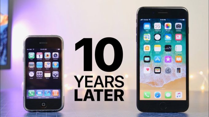Test rychlosti – iPhone X vs první iPhone
