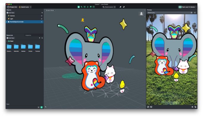 Snapchat vydal novou aplikaci pro Mac a Windows Lens Studio