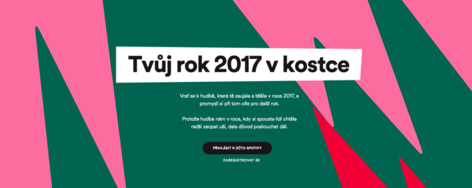Spotify – Tvůj rok 2017 v kostce