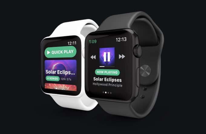 Spotify na Apple Watch by mohlo dorazit již brzy