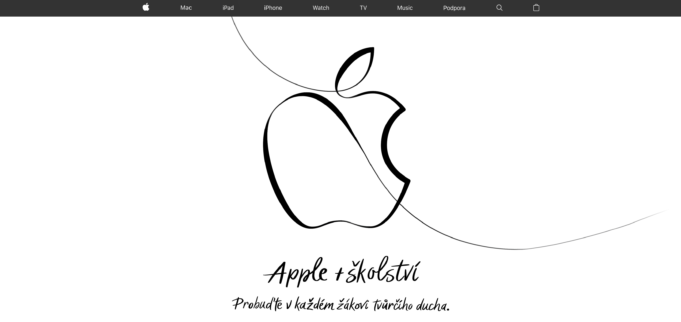 Apple má nové webové stránky!