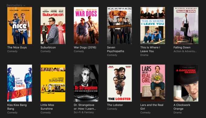 iTunes slevy na filmy: Ragnarok, Ocean’s Eleven a další