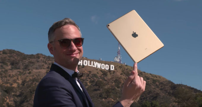 Kouzelník v Hollywoodu používá kouzelný iPad Pro