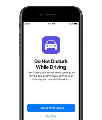 Návod – Jak nastavit režim „Při řízení nerušit“?