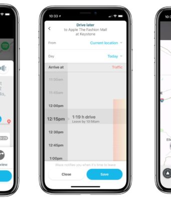 Aktualizace Waze přidává novou obrazovku ETA obsahující prognózy provozu
