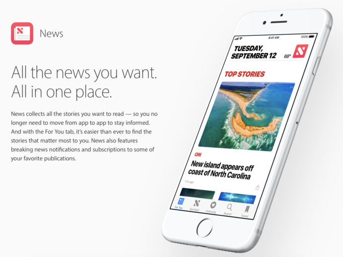 Je Apple News alternativou pro Facebook a Google?