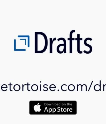 Byla vydána nová verze programu Drafts. Co je v ní nové?