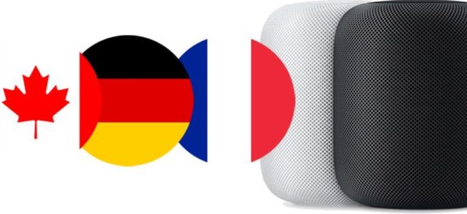 Siri na HomePodu umí nyní mluvit francouzsky, německy a kanadskou angličtinou