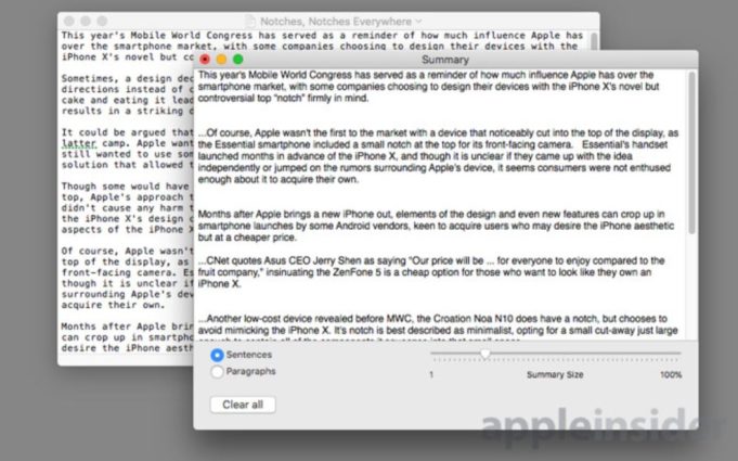 Návod – Jak zkrátit dlouhý textový dokument pomocí Summarize