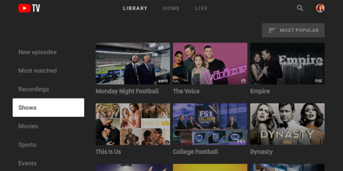 Podle analytiků je Youtube TV služba, kterou by měl mít i Apple