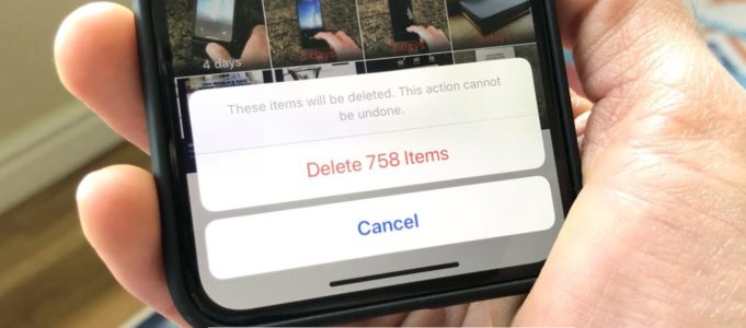 Návod – Jak trvale smazat fotky v iPhone v iOS 12