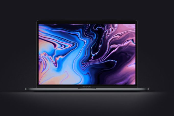 iTapety týdne – MacBook Pro 2018 pozadí pro Mac a Windows