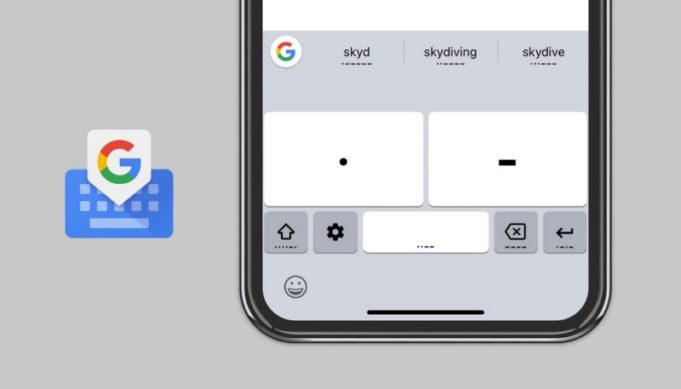 Google přidal podporu pro morseovo písmo do aplikace Gboard