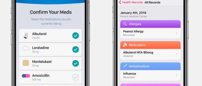Do aplikace Zdraví bylo přidáno šest nových zdravotnických zařízení a lékařů