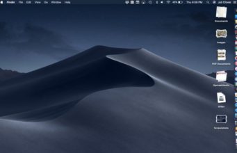 Návod – Jak si uspořádat pracovní plochu v macOS Mojave