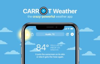 Aplikace Carrot Weather obdržela aktualizaci, která přináší řadu užitečných nových funkcí