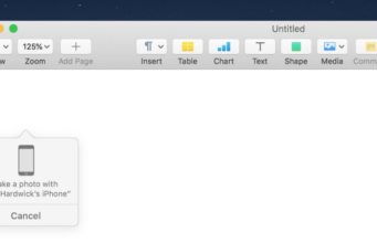 Návod – Jak přidat fotografii pomocí funkce kontinuity