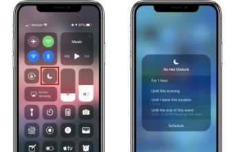 Návod – Jak dočasně povolit funkci Nerušit v systému iOS 12