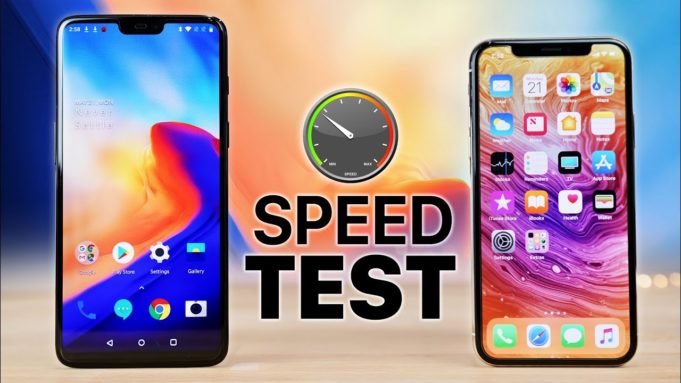 Test rychlosti – OnePlus 6 vs iPhone X