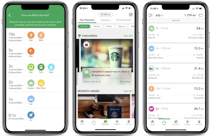 Startup „Miles“ představuje aplikaci pro iOS pro odměny při cestování