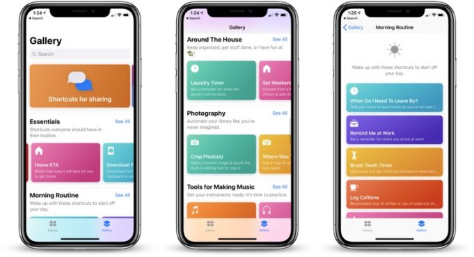 Společnost Apple oficiálně vydala aplikaci Shortcuts
