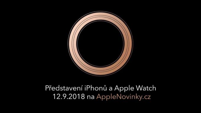 12.9.2018 bude představení nových iPhonů a Apple Watch!