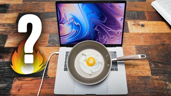 Můžete si uvařit vajíčko na novém MacBook Pro i9?