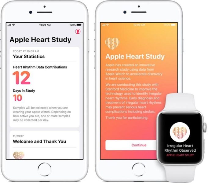 Apple a Stanfordská lékařská universita uzavírají studie o srdečních frekvencí