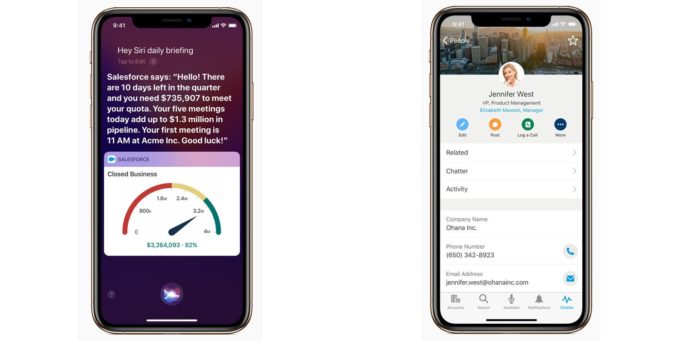 Apple je nyní partnerem společnosti pro správu vztahů se zákazníky Salesforce