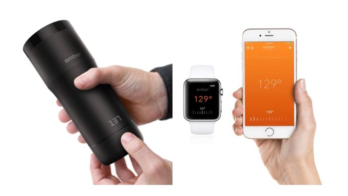 Aplikace zdraví se speciálním Bluetooth hrnkem u vás změří hladinu kofeinu