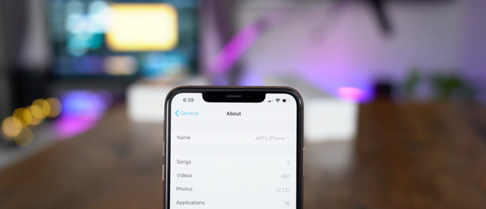 Návod – Jak zjistit kolik místa máte v iPhonu k dispozici