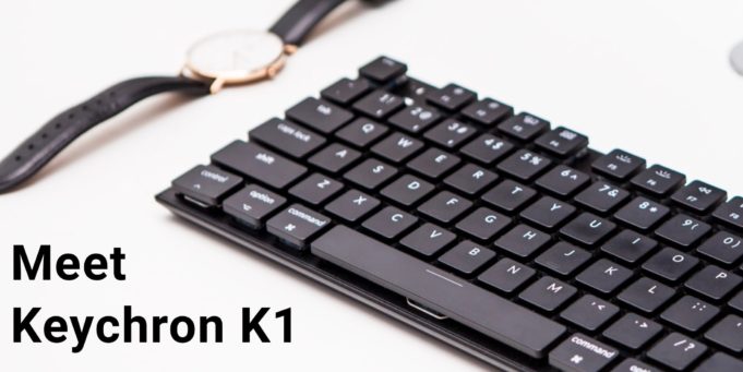 Nová mechanická klávesnice pro Mac Keychron K1 je oficiálně k dispozici