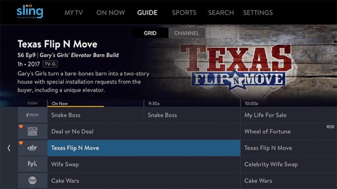 Aplikace Sling TV pro Apple TV byla aktualizována