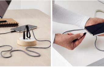 Ikea představila nový MFi Lightning kabel z pletené textilie