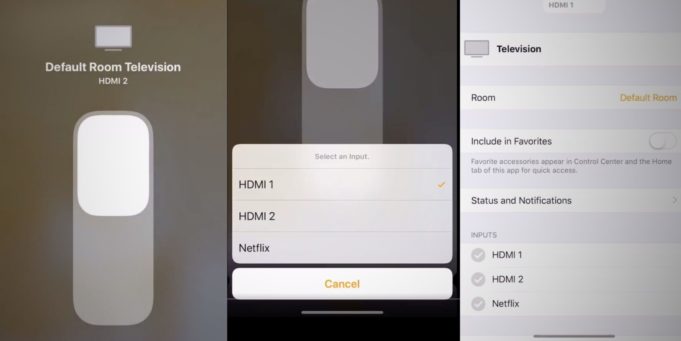 Podívejte se, jak funguje nové rozhraní pro ovládání inteligentních televizorů v iOS 12.2