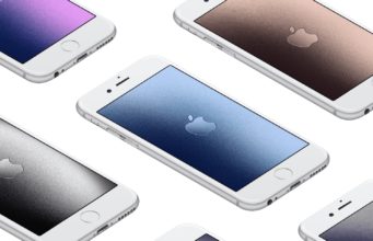 iTapety týdne – Hliníkové pozadí pro iPhone s logem Apple
