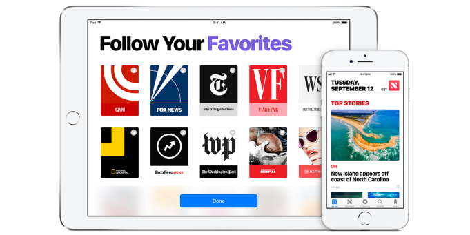 Apple bude mít poloviční podíl na zisku ve službě Apple News