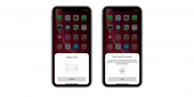 Podívejte se, jak aktivovat fyzickou kartu Apple Card pomocí iPhonu
