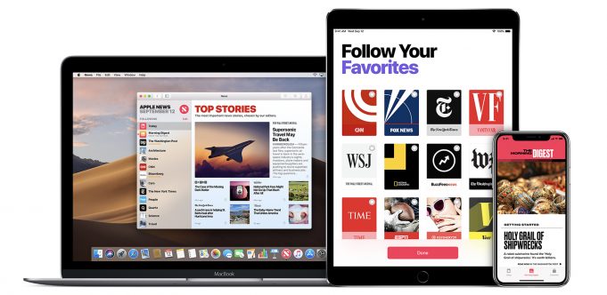 V macOS Mojave 10.14.4 byla objevena zmínka o nové službě News