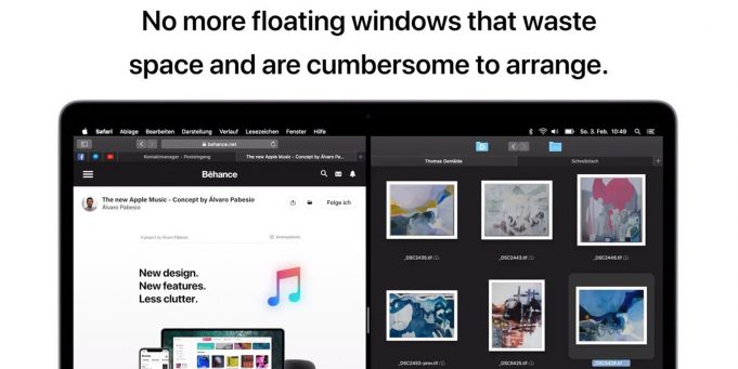 Koncept – Jak by vypadal hybrid iOS a macOS? S konceptem přišel německý video-editor