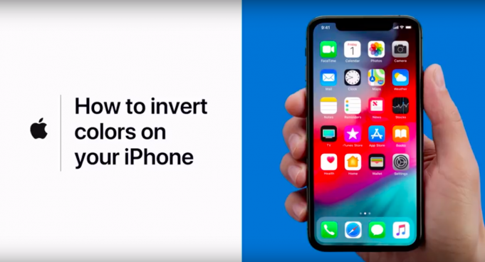 Apple návody – Jak aktivovat funkci Klasická inverze barev na iPhonu