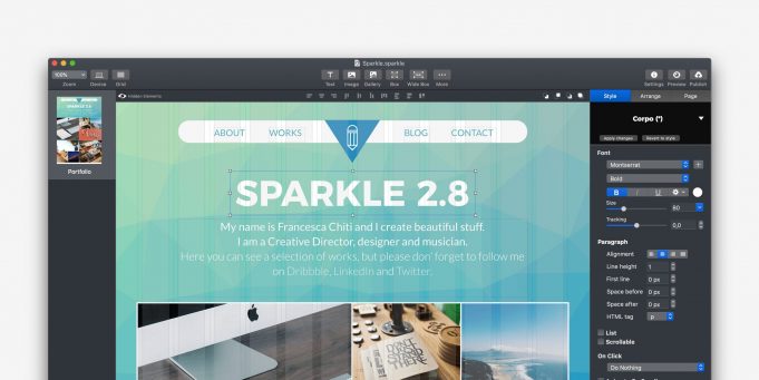 Aplikace Sparkle obdržela významnou aktualizaci