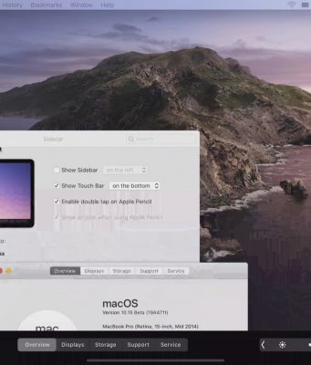 Návod – Jak používat funkci Sidecar a co vše nabízí