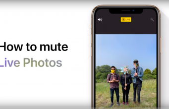 Apple návody – Jak ztlumit zvuk v Live fotografiích