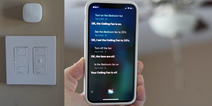 Lutron představil nový vypínač Fan Speed Control s podporou HomeKit
