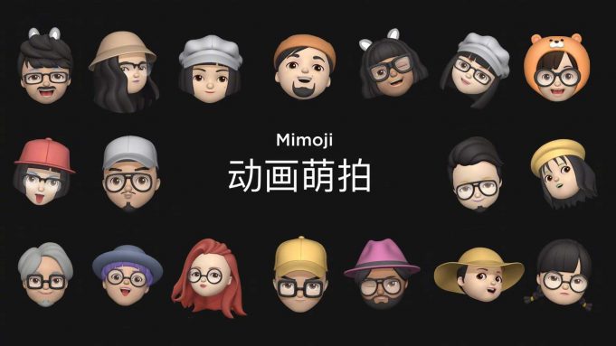 Xiaomi představil Mimoji, funkci, která se nápadně podobá Memoji od Apple