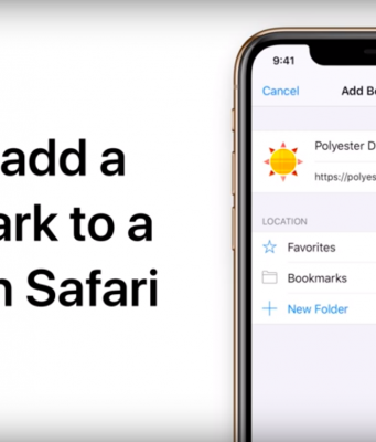 Apple návody – Jak přidat záložky do složek v Safari na iPhonu, iPadu nebo iPodu touch
