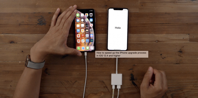 Krok za krokem, jak přenést data do nového iPhonu v iOS 12.4
