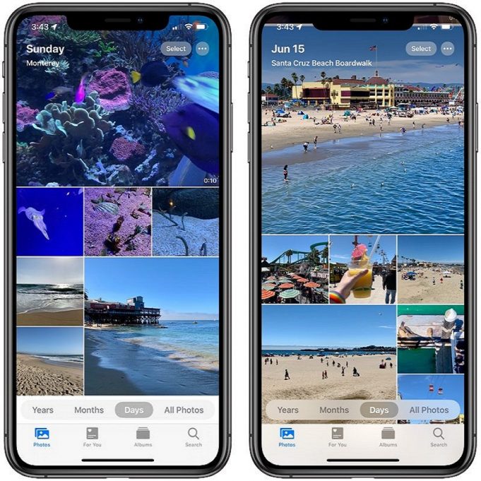 Jaké vylepšení má v iOS 13 aplikace Fotografie?